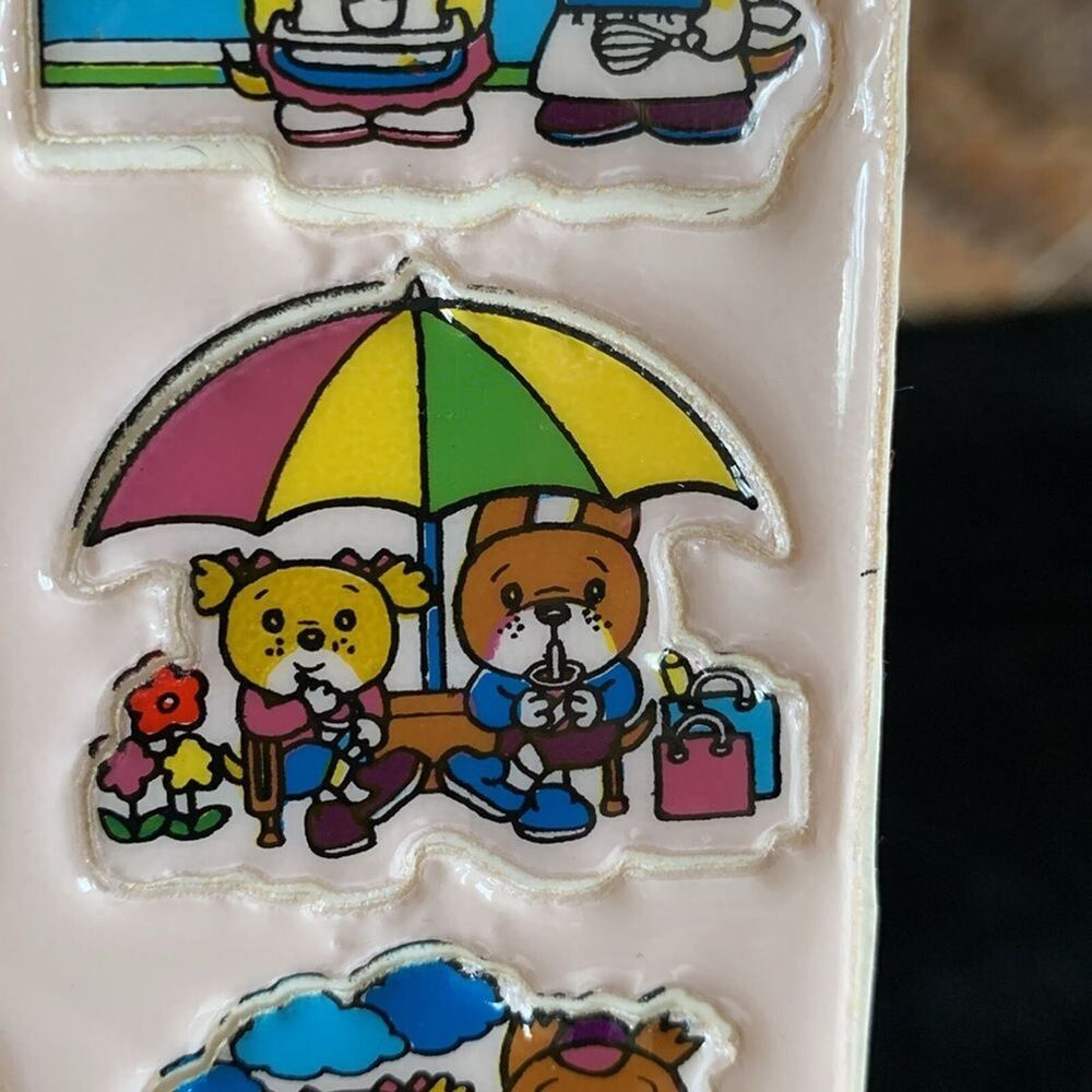 Bobby and Kate, Puffy Sticker Set, Japan, 80s - Picture 6 of 10